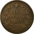 Coin, Italy, Vittorio Emanuele II, 10 Centesimi, 1863, VF(30-35), Copper