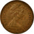 Coin, Great Britain, Elizabeth II, New Penny, 1973, VF(30-35), Bronze, KM:915