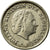 Munten, Nederland, Juliana, 10 Cents, 1963, FR+, Nickel, KM:182