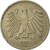 Münze, Bundesrepublik Deutschland, 5 Mark, 1975, Karlsruhe, SS, Copper-Nickel