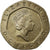 Moeda, Grã-Bretanha, Elizabeth II, 20 Pence, 1997, EF(40-45), Cobre-níquel