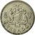 Moneta, Barbados, 25 Cents, 1987, Franklin Mint, EF(40-45), Miedź-Nikiel, KM:13