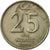 Munten, Turkije, 25 New Kurus, 2005, Istanbul, FR, Copper-Nickel-Zinc, KM:1167