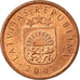 Moneda, Letonia, Santims, 2008, MBC, Cobre recubierto de acero, KM:15