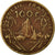 Moneta, Polinezja Francuska, 100 Francs, 1976, Paris, VF(30-35), Nikiel-Brąz