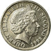 Moneta, Jersey, Elizabeth II, 5 Pence, 1998, EF(40-45), Miedź-Nikiel, KM:105