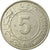 Münze, Algeria, 5 Dinars, 1984, Paris, SS, Nickel, KM:114