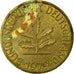 Munten, Federale Duitse Republiek, 10 Pfennig, 1979, Stuttgart, FR, Brass Clad