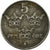 Munten, Zweden, Gustaf V, 5 Öre, 1945, FR, Iron, KM:812