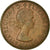 Moeda, Grã-Bretanha, Elizabeth II, Penny, 1961, VF(30-35), Bronze, KM:897