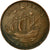 Coin, Great Britain, Elizabeth II, 1/2 Penny, 1955, VF(30-35), Bronze, KM:896