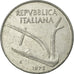 Moneta, Italia, 10 Lire, 1975, Rome, MB+, Alluminio, KM:93