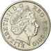 Moeda, Grã-Bretanha, Elizabeth II, 10 Pence, 2010, EF(40-45), Cobre-níquel