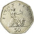 Monnaie, Grande-Bretagne, Elizabeth II, 50 Pence, 2005, TTB, Copper-nickel