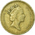 Moneda, Gran Bretaña, Elizabeth II, Pound, 1989, BC+, Níquel - latón, KM:959
