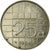 Münze, Niederlande, Beatrix, 25 Cents, 1984, S+, Nickel, KM:204