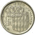 Moneta, Monaco, Rainier III, 1/2 Franc, 1965, EF(40-45), Nikiel, KM:145