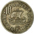 Moneta, Libano, 10 Piastres, 1961, MB, Rame-nichel, KM:24
