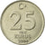 Moneta, Turcja, 25 New Kurus, 2006, Istanbul, EF(40-45), Miedź-Nikiel-Cynk