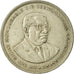 Coin, Mauritius, 5 Rupees, 1991, VF(30-35), Copper-nickel, KM:56