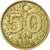 Moneta, Turcja, 50000 Lira, 50 Bin Lira, 1999, VF(30-35), Miedź-Nikiel-Cynk