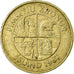 Moneda, Islandia, 50 Kronur, 1987, BC+, Níquel - latón, KM:31