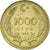 Moneta, Turcja, 1000 Lira, 1982, VF(30-35), Mosiądz niklowy, KM:997