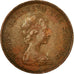 Moneta, Jersey, Elizabeth II, New Penny, 1971, VF(20-25), Bronze, KM:30