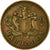 Moneda, Barbados, 5 Cents, 1973, Franklin Mint, BC+, Latón, KM:11