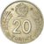 Monnaie, Hongrie, 20 Forint, 1985, Budapest, TB+, Copper-nickel, KM:630