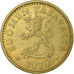 Moneda, Finlandia, 10 Pennia, 1970, MBC, Aluminio - bronce, KM:46