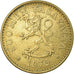 Moneda, Finlandia, 10 Pennia, 1979, MBC, Aluminio - bronce, KM:46