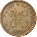Coin, Finland, 5 Pennia, 1974, VF(30-35), Copper, KM:45