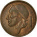 Moeda, Bélgica, 20 Centimes, 1953, VF(20-25), Bronze, KM:146