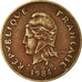 Moeda, Nova Caledónia, 100 Francs, 1984, Paris, VF(30-35), Níquel-Bronze