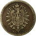 Moneda, ALEMANIA - IMPERIO, Wilhelm I, 5 Pfennig, 1875, Munich, BC+, Cobre -