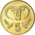 Munten, Cyprus, 5 Cents, 2004, ZF, Nickel-brass, KM:55.3