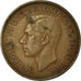 Coin, Great Britain, George VI, 1/2 Penny, 1949, VF(30-35), Bronze, KM:868