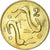 Munten, Cyprus, 2 Cents, 2004, ZF, Nickel-brass, KM:54.3