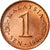 Coin, Malaysia, Sen, 1988, EF(40-45), Copper Clad Steel, KM:1a