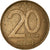 Moneta, Belgio, Albert II, 20 Francs, 20 Frank, 1996, Brussels, MB+