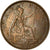 Coin, Great Britain, George V, Farthing, 1927, VF(30-35), Bronze, KM:825