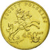 Coin, Poland, 2 Zlote, 2008, Paris, EF(40-45), Brass, KM:656