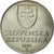 Coin, Slovakia, 2 Koruna, 2007, MS(60-62), Nickel plated steel, KM:13