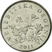 Moneda, Croacia, 50 Lipa, 2011, EBC, Níquel chapado en acero, KM:8