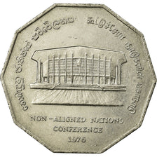 Moneda, Sri Lanka, 5 Rupees, 1976, MBC, Níquel, KM:143