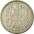 Moneta, Monaco, Louis II, 20 Francs, Vingt, 1947, Poissy, AU(55-58)