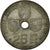 Moneda, Bélgica, 25 Centimes, 1943, BC+, Cinc, KM:131