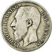 Munten, België, Leopold II, Franc, 1887, ZG+, Zilver, KM:29.1