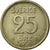 Munten, Zweden, Gustaf VI, 25 Öre, 1958, ZF, Zilver, KM:824